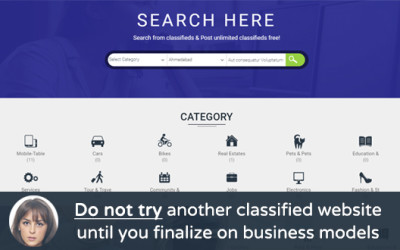 3 Business Models For Your Classified Website, Which One For You ?