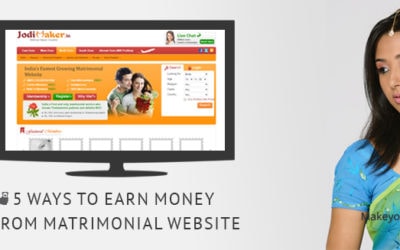 5 Ways to Earn Money from Matrimonial Website